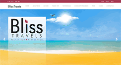 Desktop Screenshot of blisstravels.com.au